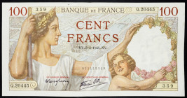 France, 100 Francs 1941