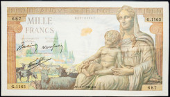 France, 1000 Francs 1942