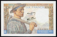 France, 10 Francs 1942