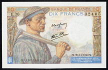 France, 10 Francs 1942