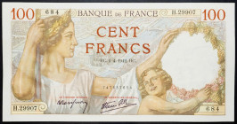 France, 100 Francs 1942