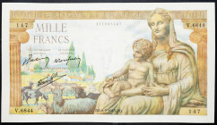 France, 1000 Francs 1943