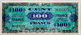 France, 100 Francs 1944