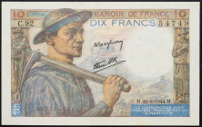 France, 10 Francs 1944