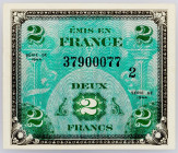 France, 2 Francs 1944