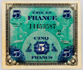 France, 5 Francs 1944