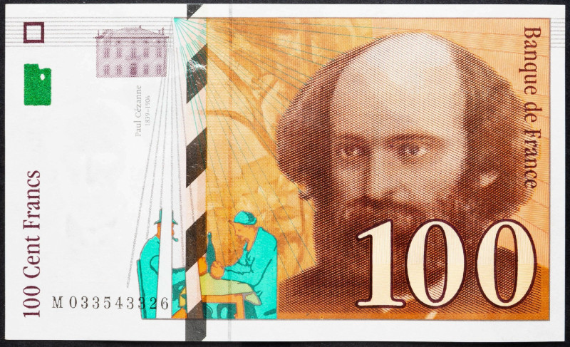 France, 100 Francs 1997 France, 100 Francs 1997; EF

Grade: EF