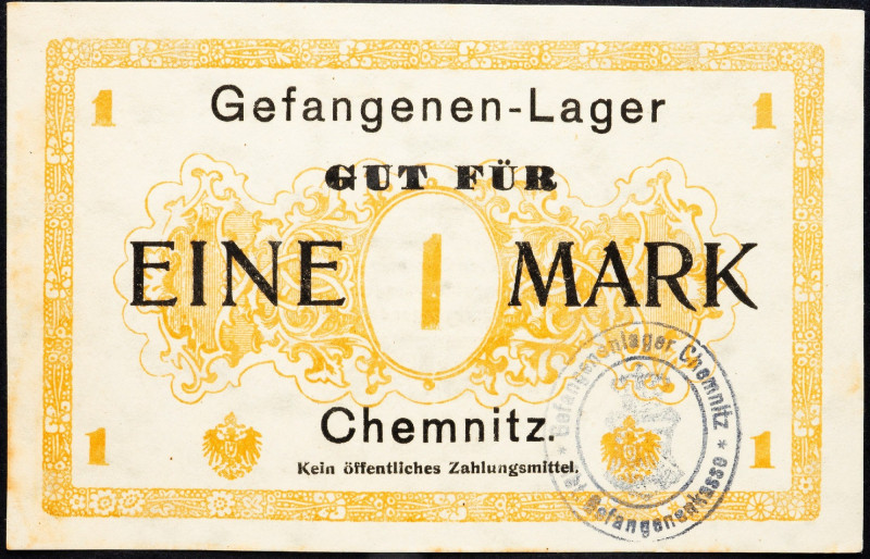 Germany, 1 Mark 1917-1920 Germany, 1 Mark 1917-1920; aUNC

Grade: aUNC