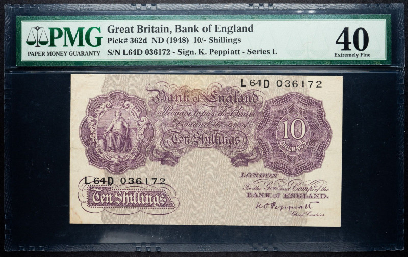 Great Britain, 10 Shillings 1948 Great Britain, 10 Shillings 1948 40

Grade: 4...