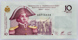 Haiti, 10 Gourdes 2004