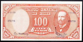 Chile, 100 Pesos 1960-1961