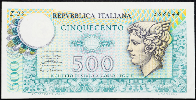 Italy, 500 Lire 1974 Italy, 500 Lire 1974; F

Grade: F