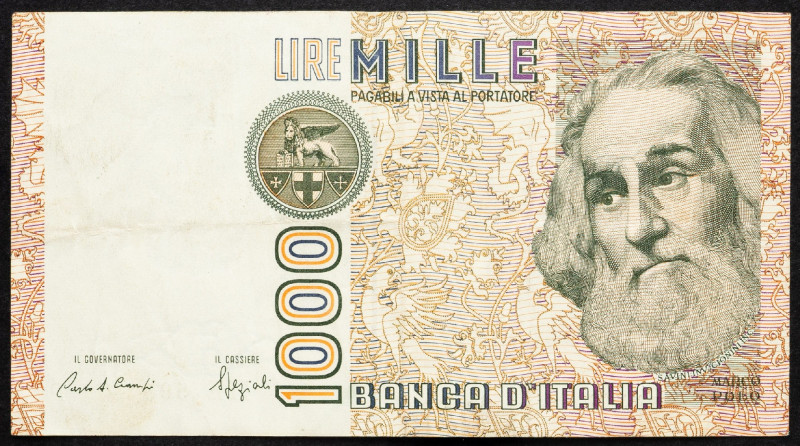 Italy, 1000 Lire 1982 Italy, 1000 Lire 1982; VG

Grade: VG