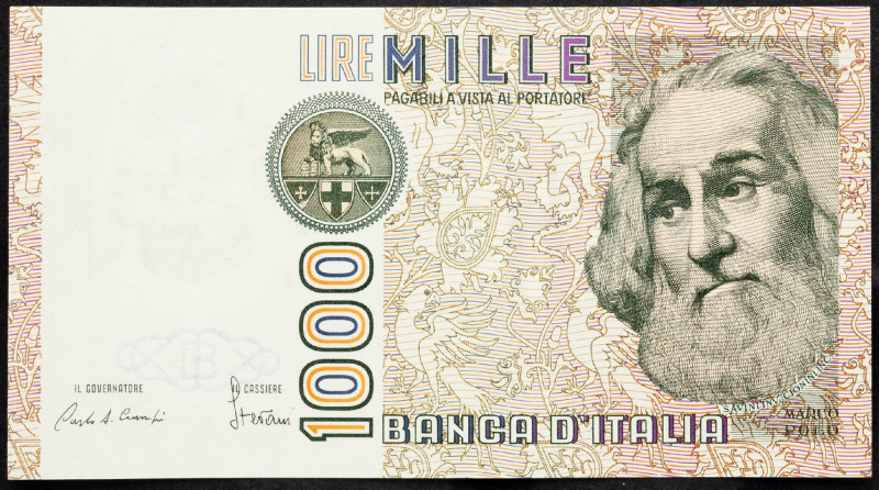 Italy, 1000 Lire 1982 Italy, 1000 Lire 1982; aUNC

Grade: aUNC