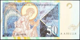 Macedonia, 50 Dinar 1996