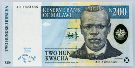 Malawi, 200 Kwacha 1997