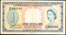 Malaysia, 1 Dollar 1953