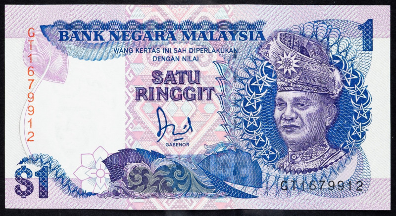 Malaysia, 1 Ringgit 1989 Malaysia, 1 Ringgit 1989; UNC

Grade: UNC