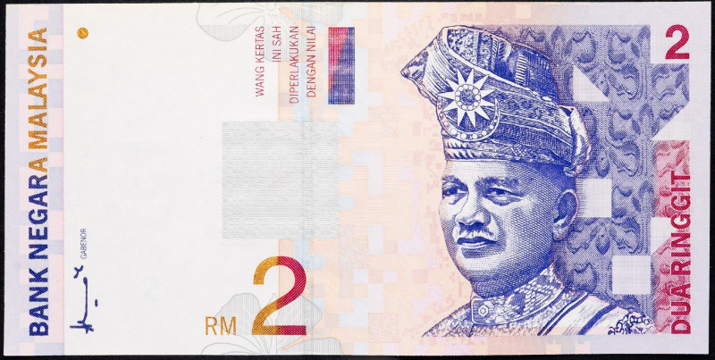 Malaysia, 2 Ringgit 1996-1999 Malaysia, 2 Ringgit 1996-1999; aUNC

Grade: aUNC