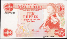 Mauritius, 10 Rupees 1967