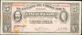 Mexico, 5 Pesos 1915