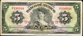 Mexico, 5 Pesos 1961