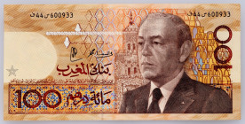Morocco, 100 Dirhams 1987