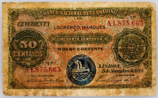 Mozambique, 50 Centavos 1914