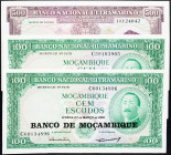 Mozambique, 100, 500 Escudos 1961, 1967