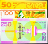 Netherlands, 50, 100, 250 Gulden