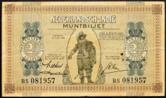 Netherlands East Indies, 2 1/2 Gulden 1940