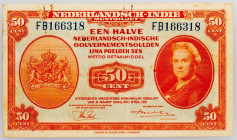 Netherlands East Indies, 50 Cent 1943