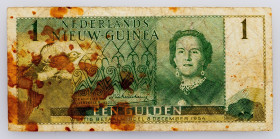 Netherlands New Guinea, 1 Gulden 1954