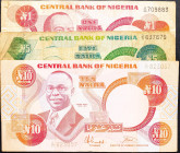 Nigeria, 1, 5, 10 Naira 1979-1984