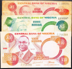 Nigeria, 1, 5, 10 Naira 1979-1984