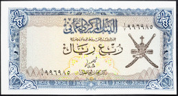 Oman, 1/4 Rial 1977