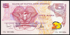 Papua New Guinea, 5 Kina 2000