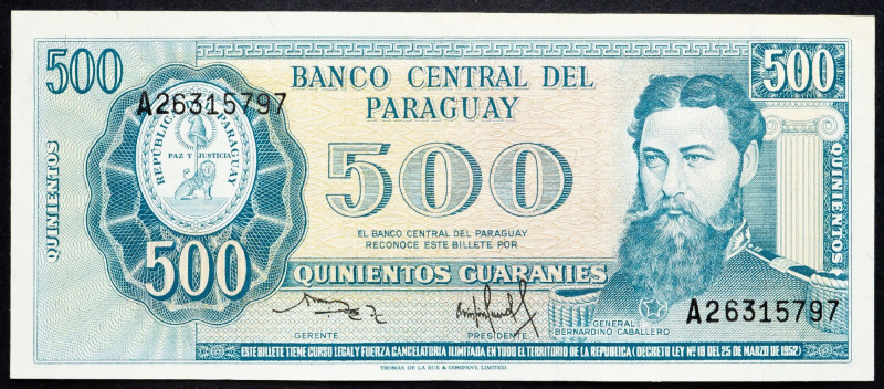 Paraguay, 500 Guaranies 1952 Paraguay, 500 Guaranies 1952; F

Grade: F