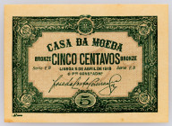 Portugal, 5 Centavos 1918