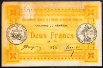 Senegal, 2 Francs 1917