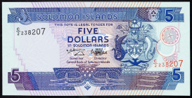 Solomon Islands, 5 Dollars 1997