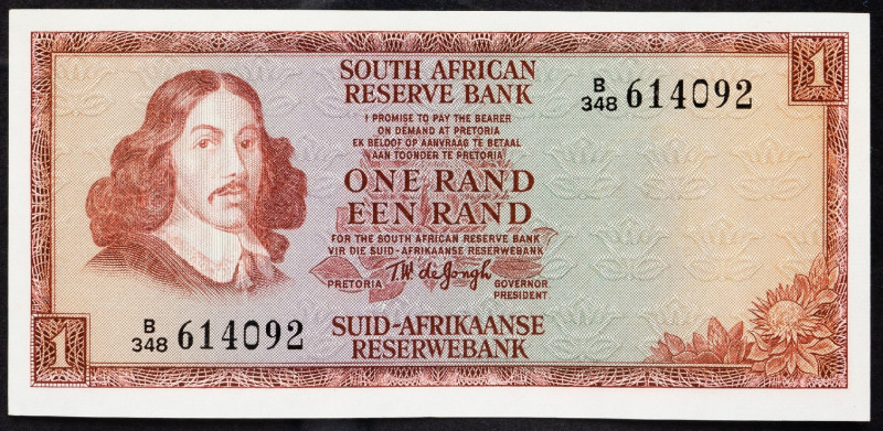 South African Republic, 1 Rand 1973-1975 South African Republic, 1 Rand 1973-197...