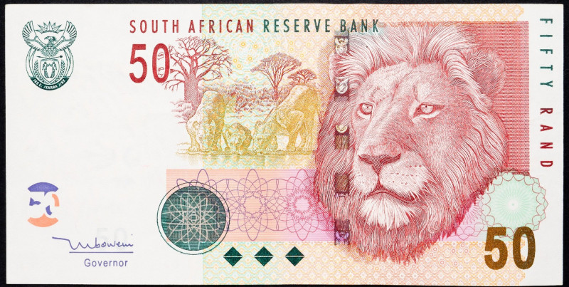 South African Republic, 50 Rand 2005 South African Republic, 50 Rand 2005; VF
...