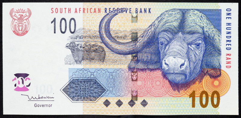 South African Republic, 100 Rand 2005 South African Republic, 100 Rand 2005; EF...