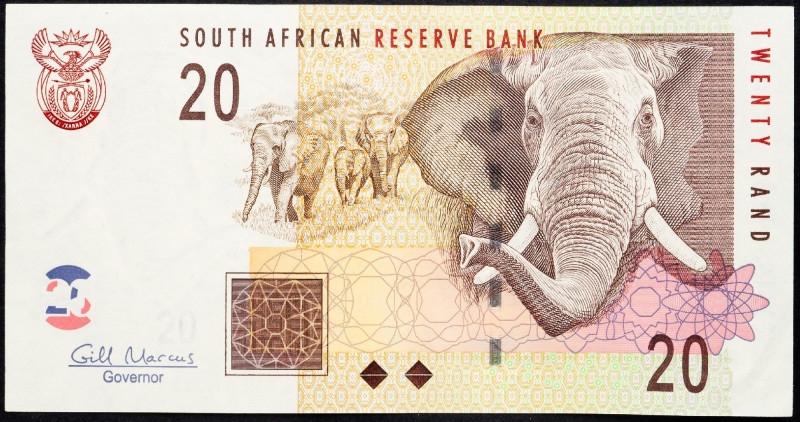 South African Republic, 20 Rand 2009 South African Republic, 20 Rand 2009; EF
...