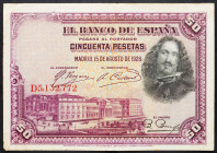 Spain, 50 Pesetas 1928