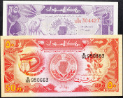 Sudan, 25, 50 Piastres 1987