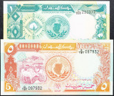Sudan, 1, 5 Pounds 1987-1989