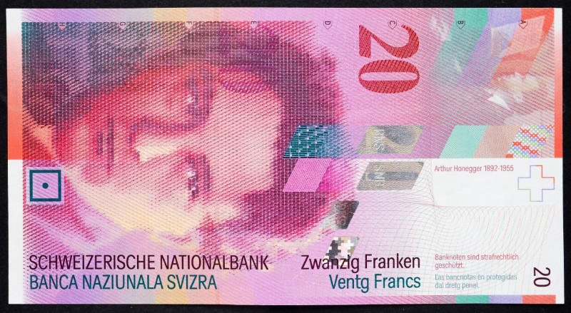 Switzerland, 20 Francs 1994 Switzerland, 20 Francs 1994; aEF

Grade: aEF