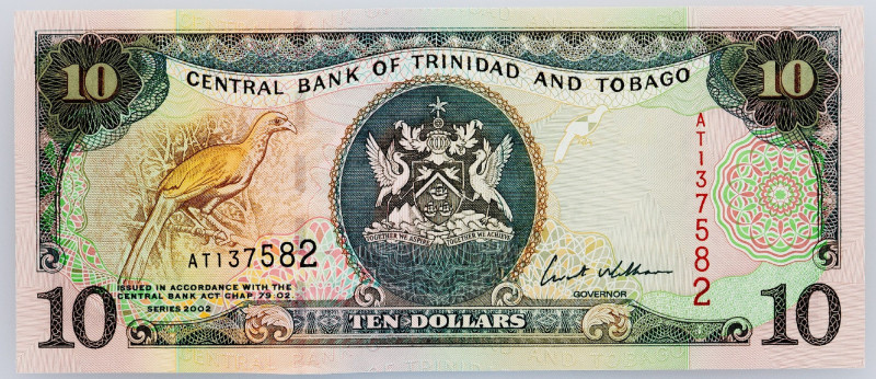 Trinidad and Tobago, 10 Dollars 2002 Trinidad and Tobago, 10 Dollars 2002; UNC
...